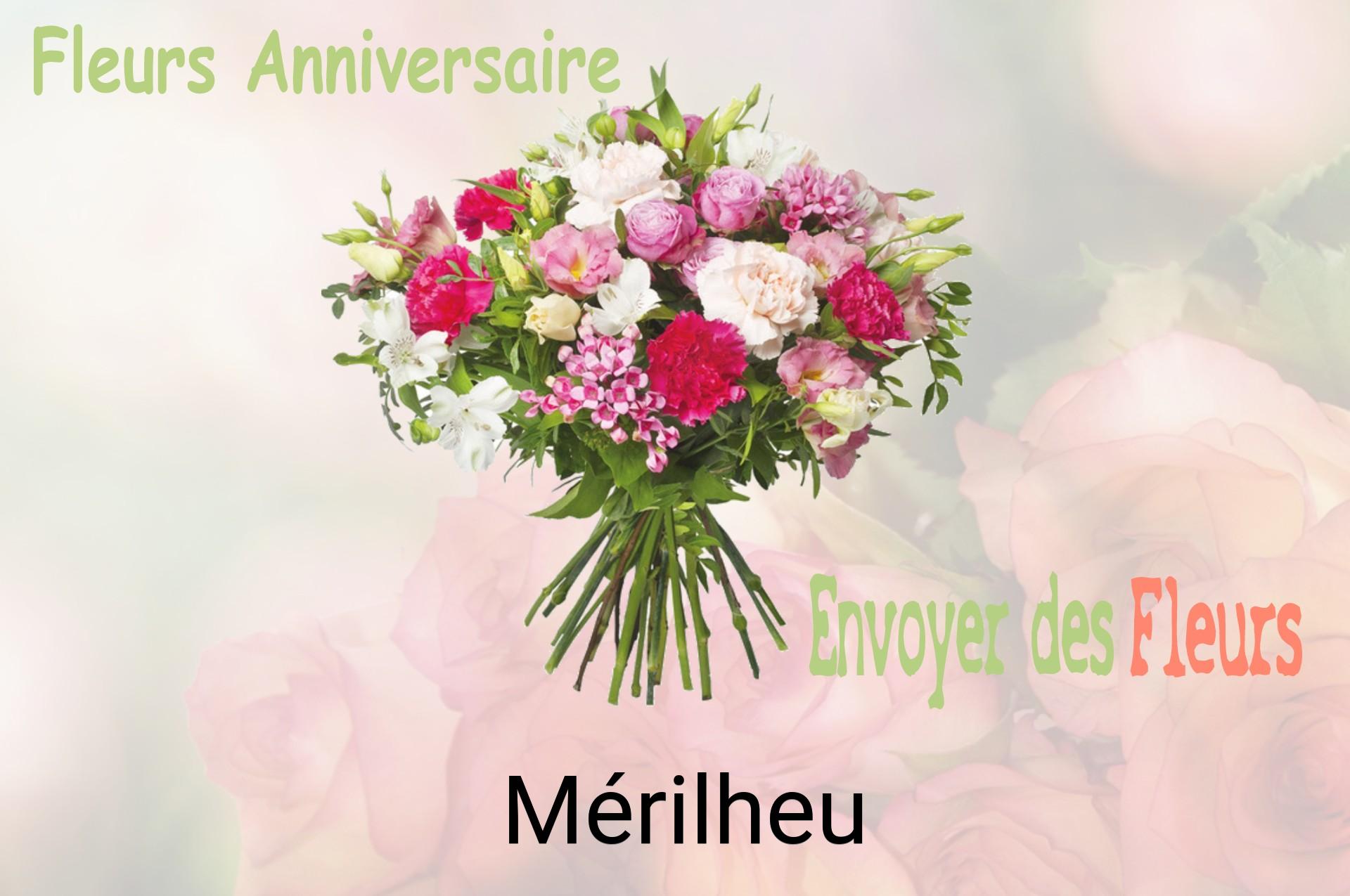 Bouquet de fleurs d’anniversaire livré à Mérilheu
