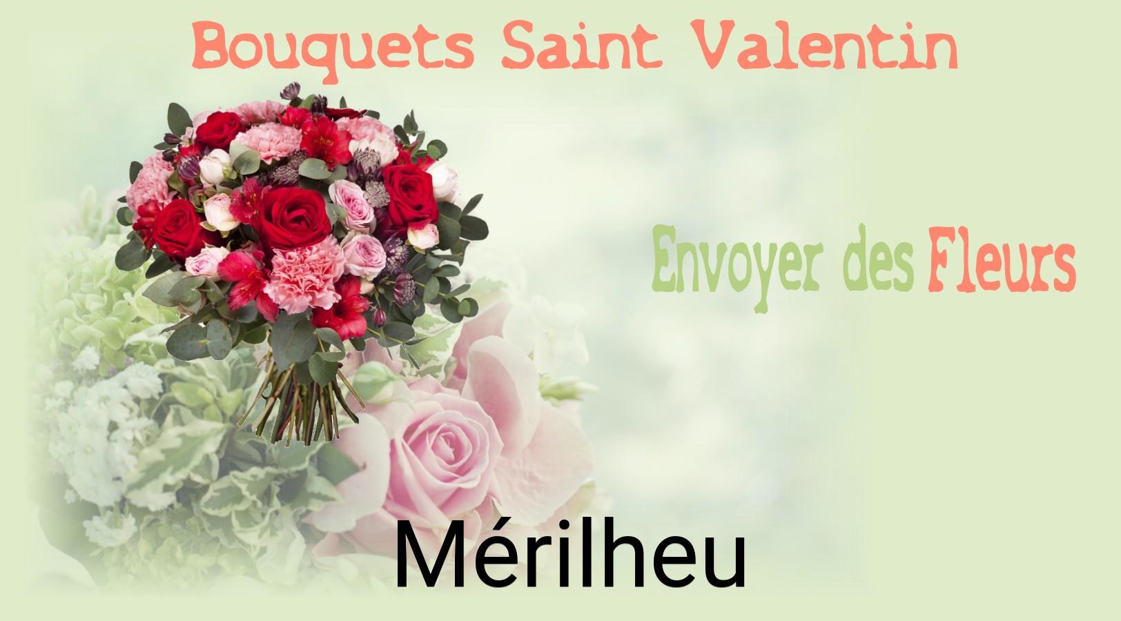Roses de Saint-Valentin livrées à Mérilheu
